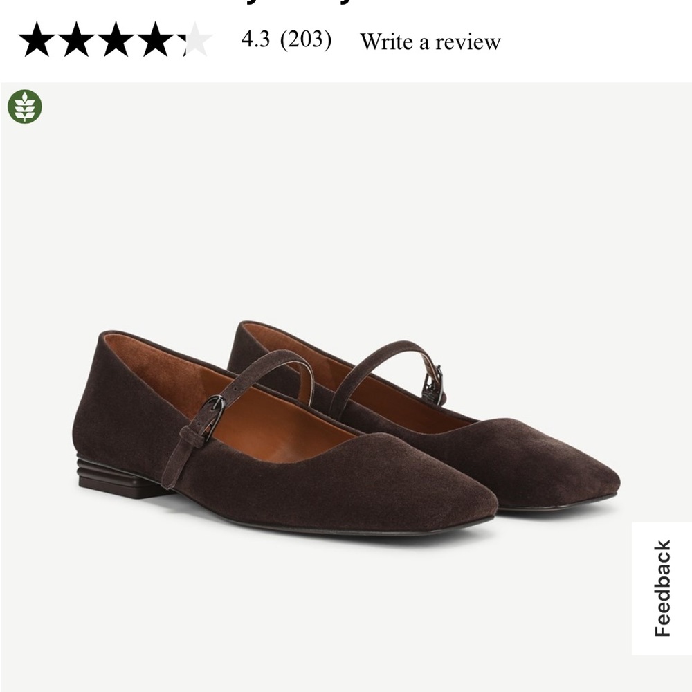 Franco Sarto Tinsley Mary Jane Flats 8 1/2